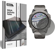 Protective Film for Garmin fenix 6X Solar Protection View 4 modes dipos