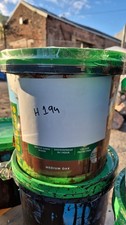 Image of Ronseal One Coat Fence Life Garden Shed & Fence Paint 5L- MEDIUM OAK DAMAGED TUB