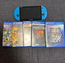 Sony PlayStation PS Vita PCH-2000 Slim Aqua Blue Model games