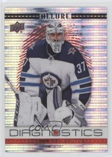 2020-21 Upper Deck Allure Diagnostics Red Connor Hellebuyck #D-13 07qr