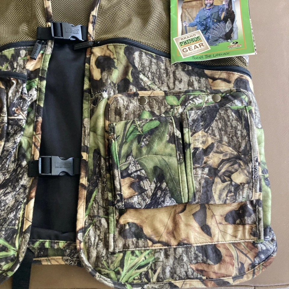 Will Primos Signature Series Lightweight  Camo Turkey Hunting Vest 2XL 3XL New - Image 3 of 4