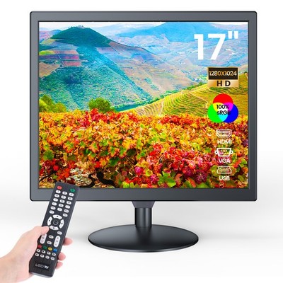 Eyoyo CCTV Kamera Monitor 17'' 1280x1024 HDMI VGA BNC AV USB Gaming PC Display