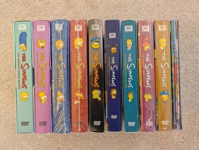 The Simpsons DVD lot - Complete Seasons 2-11 w/ s6 box ~several
