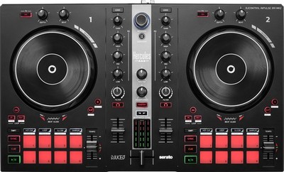 Komfortabler DJ Controller v. Hercules Inpulse 300MKII f. den Einstieg ins Mixen