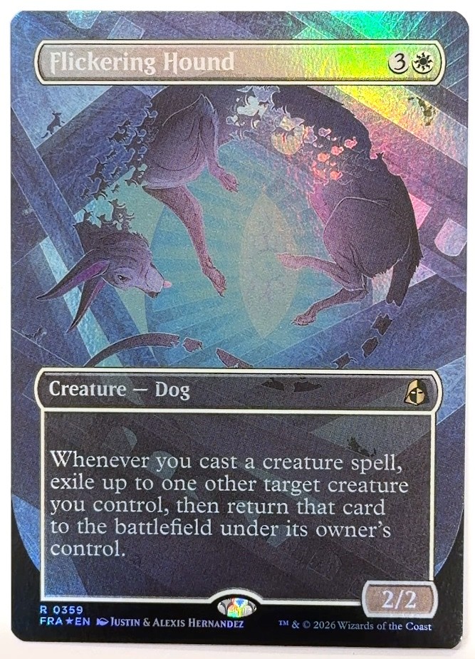 Flickering Hound FRA 359 Foil