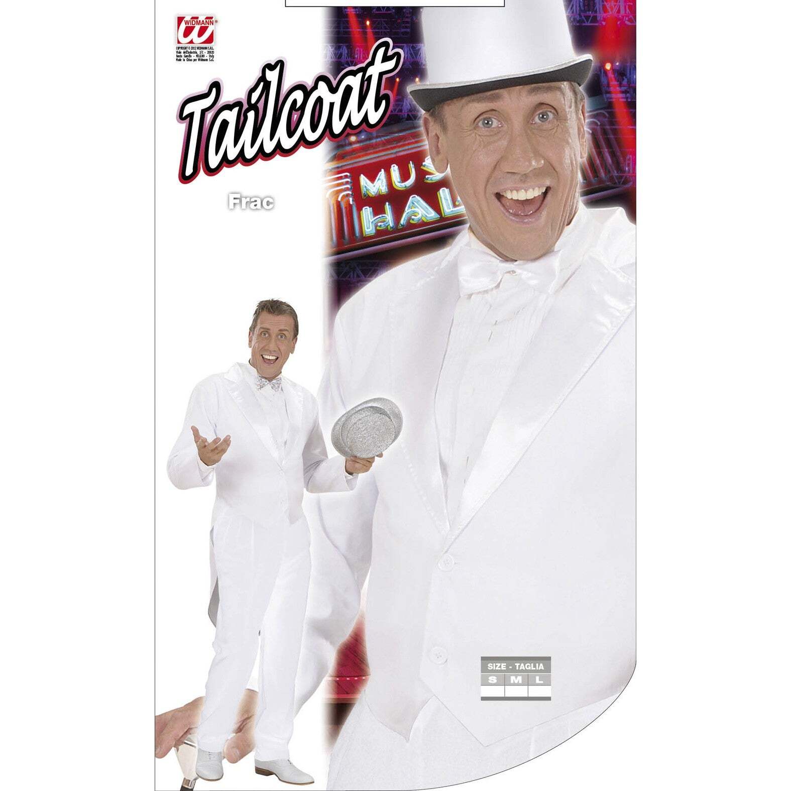 FRAC UOMO BIANCO TG. M