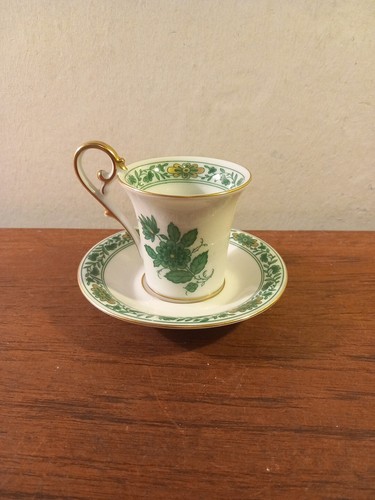 Deutscher Kaiser kleine Demitasse Tasse und Untertasse, SCHONBRUNN - Bild 2 von 8