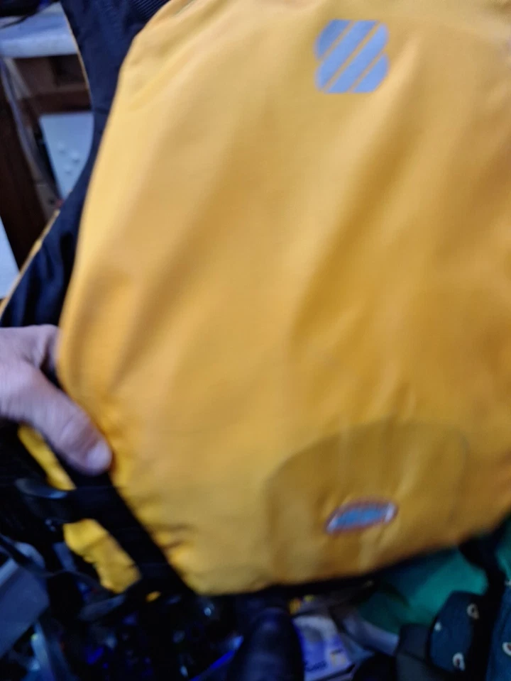 Medalist West Marine Adult Medium/Large Yellow/ Grey Vest - Image 4 of 4