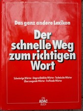 ADAC /Das BESTE Verlag... Der schnelle Weg zum richtigen Wort... Rarität v. 1992