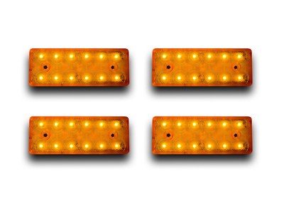 20/10 pz 3/4 luci di ingombro laterali a LED Clearence indicatori posteriori anteriori luce per camion auto Bus rimorchio Van Caravan barca fanale posteriore  34