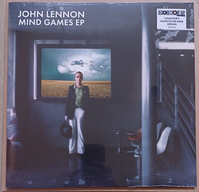 John Lennon Mind Games Glow-in-the-Dark Vinyl EP RSD 2024 Record Store Day