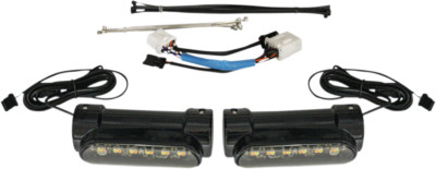CUSTOM DYNAMICS Engine Guard Light - '97-'13 FLH - Black CD-CB-AW-HD-B