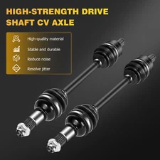 Pair Rear for 2007-2012 2013 Yamaha YFM700 Grizzly FI 4x4 Auto CV Axle Shafts