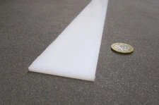 Hdpe White Bar .125" (1/8") Thick x 1.50" Wide x 36" Long, 6 Pcs, 18 Ft Total