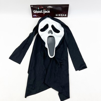 Scream Ghost Face Adult Costume Hooded Halloween Mask Fun World Easter Unlimited