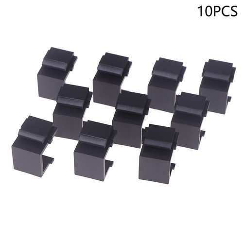 10 PCS RJ45 Keystone Jack For Filling Blank Keystone Wall Plate And Patch Pa-jy - Afbeelding 10 van 10