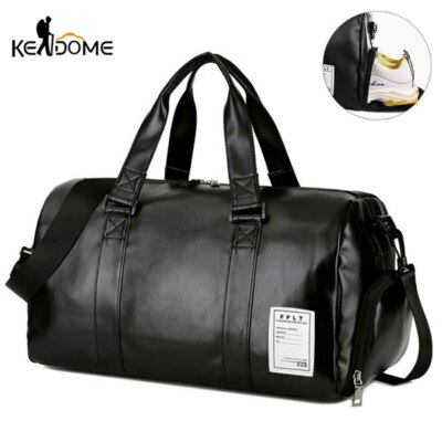 Bolsa De Gimnasio De Cuero Para Hombre Y Mujer Mochila De Zapatos Entrenamiento