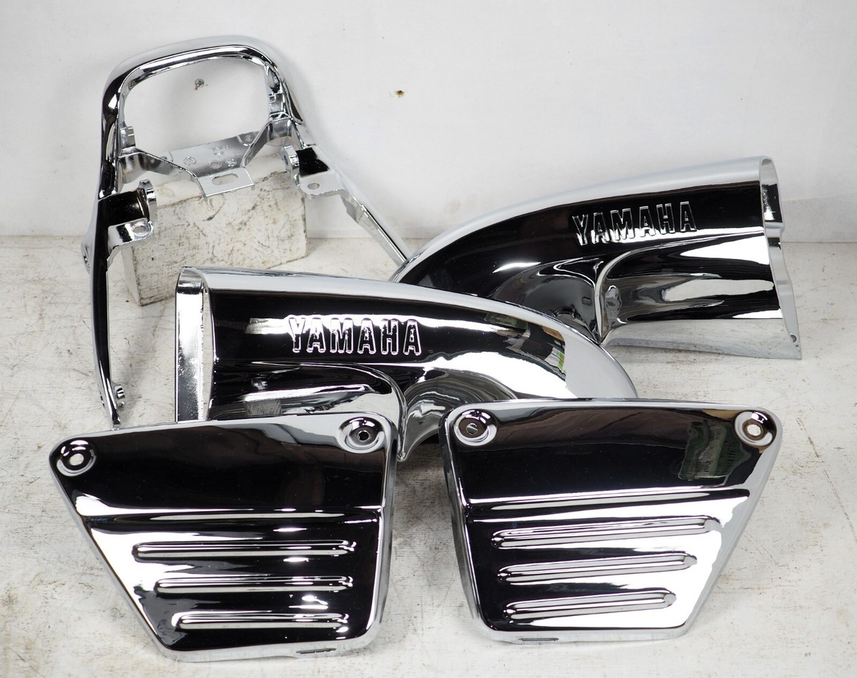 Chrome 85-07 YAMAHA VMAX VMX12 V-Max 1200 Air Scoop Ram Intake
