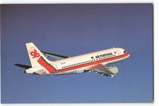 Postcard Airline AIR PORTUGAL A319-100 Mod. 53215 Unposted CC10.