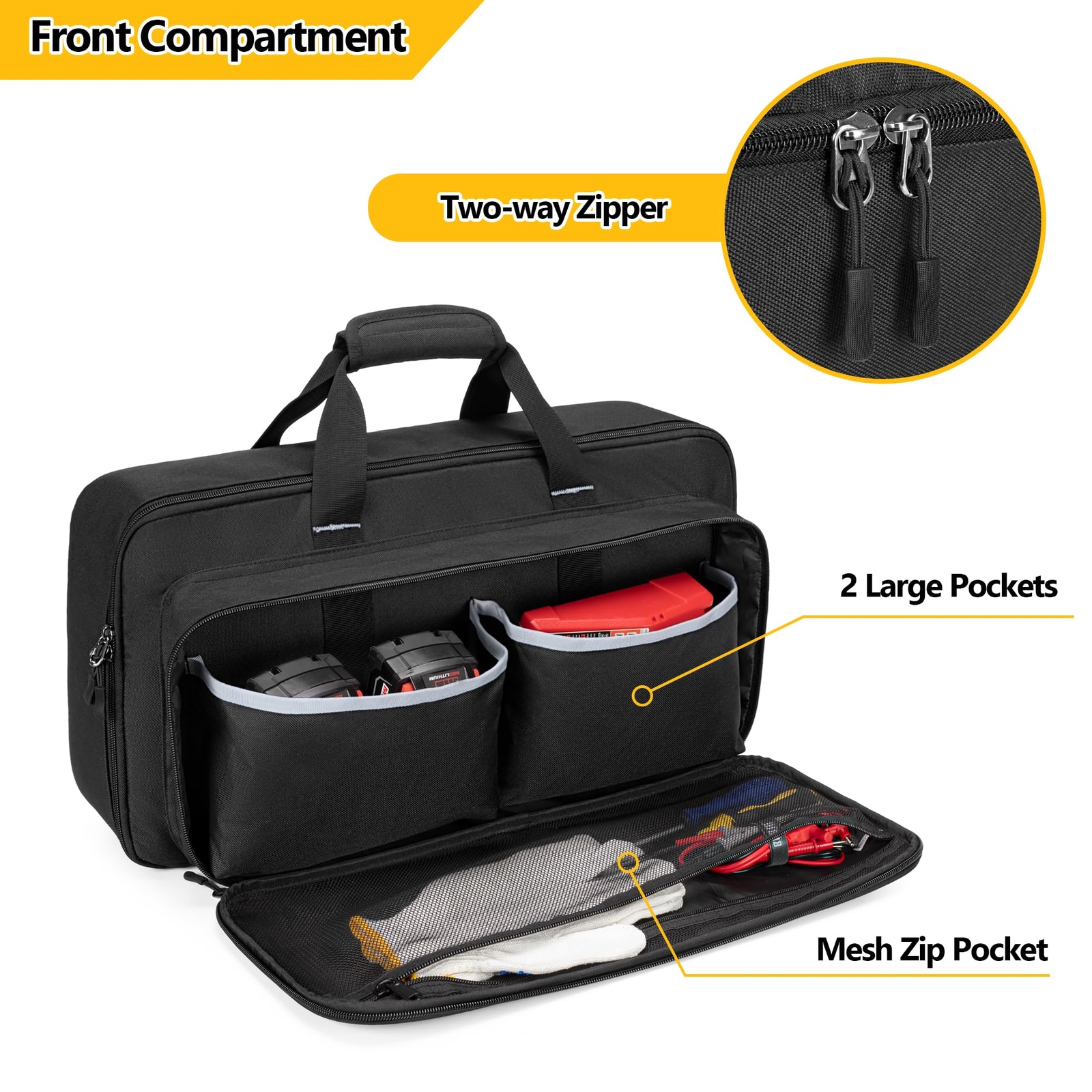 Milwaukee Grease Gun M18 Hard Storage Carrying Bag Pockets Aluminum Foil Liner