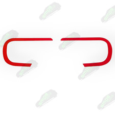 MINI F55, F56, F57 Rear Challenge Concept Decals Kit (Pair) Gloss Red - JCW