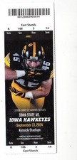 2014 IOWA HAWKEYES VS IOWA STATE CYCLONES TICKET STUB 9/13 COLLEGE FOOTBALL