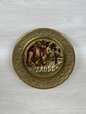 Magnifique plateau - vide poche - cendrier Tunisienne Claude