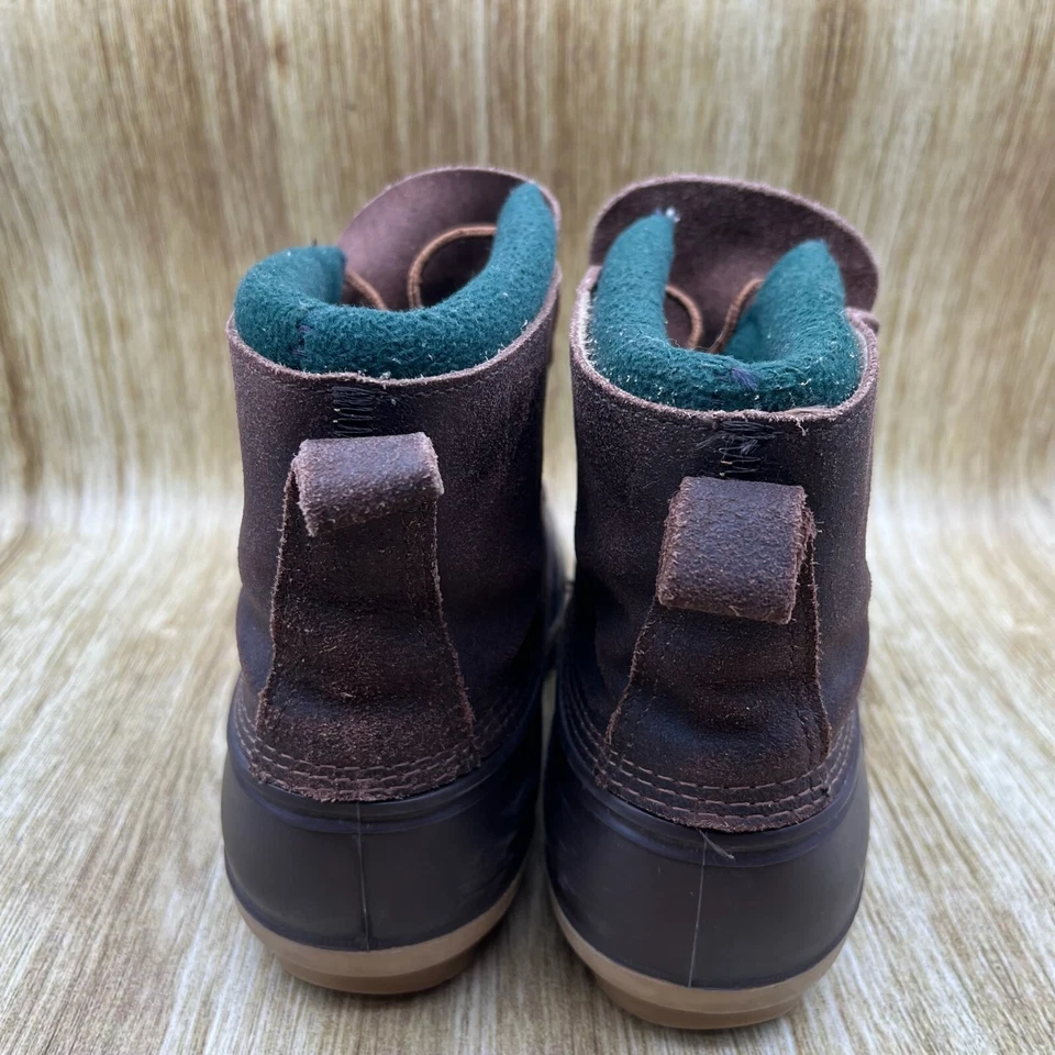 Botas de Invierno LaCrosse Para Hombre Talla 10 Forro Extraíble Cuero Marrón Impermeables Foto 4 de 4