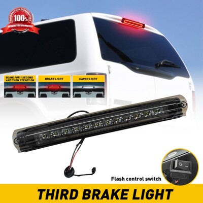 For 1997-2005 Ford Excursion Heritage LED Smoke 3rd Third Brake Light Cargo Lamp