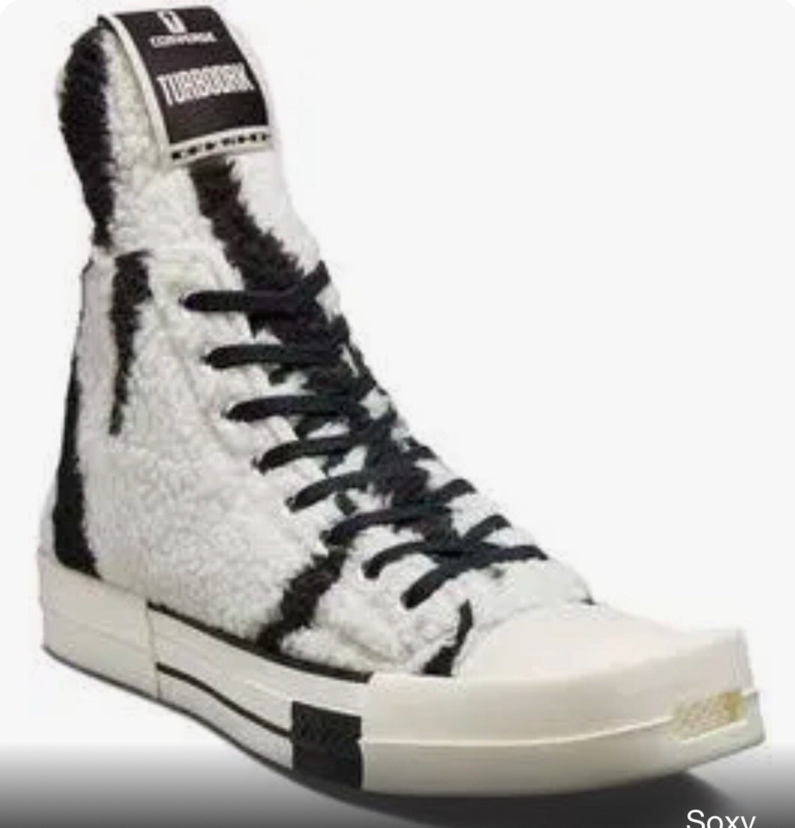 Size 8.5 - Converse Rick Owens x DRKSHDW TURBODRK Chuck 70