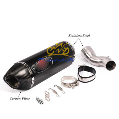 Motorcycle Exhaust Muffler Middle Link Pipe for BMW R1200GS Adventure 2013-2019