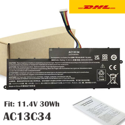 Akku AC13C34 für Acer Aspire V5-122p E3-111 E3-112 3ICP5/60/80 KT.00303.005