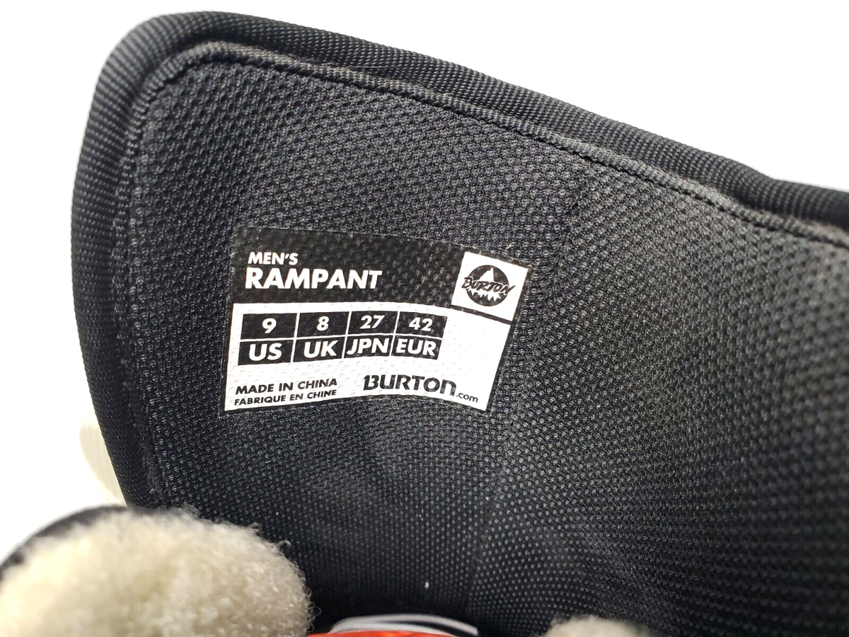 BURTON RAMPANT Lace Snowboard Boots Men's US 9 | eBay