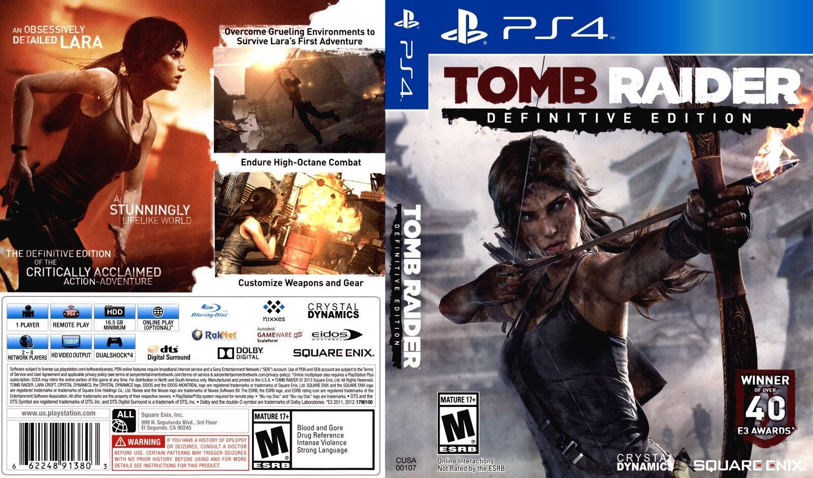 Tomb Raider: Definitive Edition - Ps4