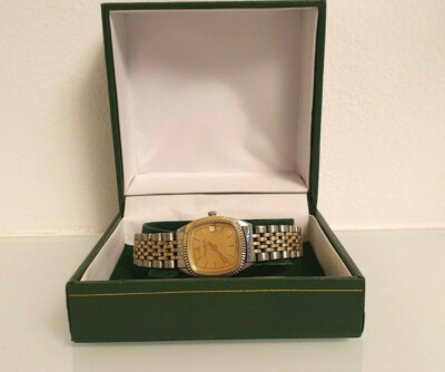 Baume Mercier Vintage Seltene Damen Uhr, Stahl /Gold, Quarz, Datum 