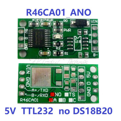 5V 12V TTL232 RS485 MODBUS RTU Interface Module PLC DS18B20 Temperature Sensor