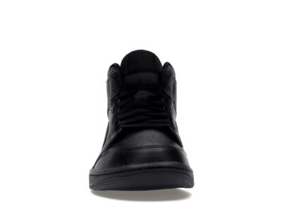 Size 7 - Air Jordan 1 2022 Mid Triple Black for sale online | eBay