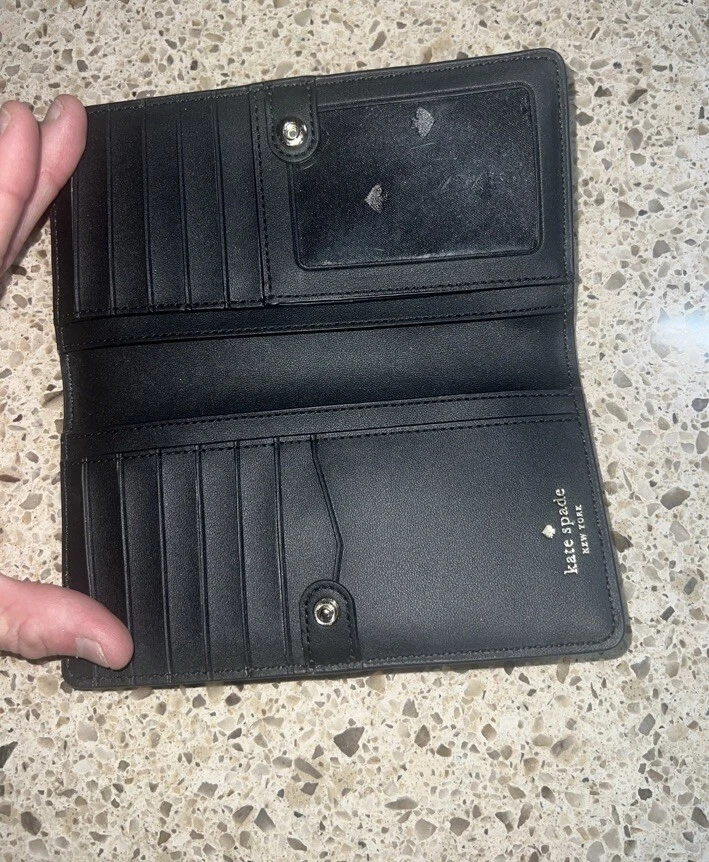 Kate spade cameron street stacy hotsell wallet black