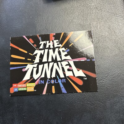 B18s The Fantasy World Of Irwin Allen The Openings 2004 L7 Time Tunnel