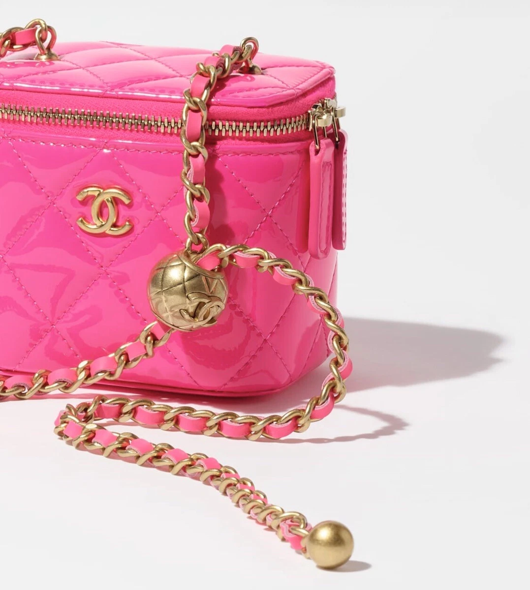 BNIB Chanel Pearl Crush Vanity in Barbie Pink