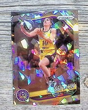 2025 Panini Prizm WNBA #59 Kelsey Plum Ice Prizms