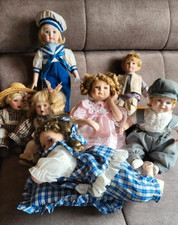   7 Künstlerpuppen Set Sammlerpuppe Puppe K�...
