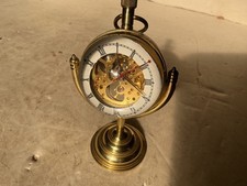 Vintage orb /ball pocket watch size clock, not working for restoration #6