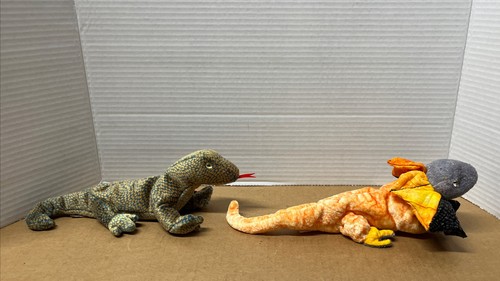 Vintage TY Beanie Babies Dragon 5 Lot, Scorch, Legend, Cinder, Slayer, Scaly EUC - Picture 15 of 15