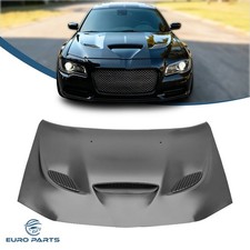 For 11-23 Chrysler 300 Srt Hellcat Style Front Bumper Hood Scoop Panel Aluminum For 11-23 Chrysler 300 Srt Hellcat Style Front Bumper Hood Scoop Panel Aluminum
