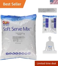 Delightful Dairy-Free Strawberry Soft Serve Mix - 4.5 Pounds, 72 Servings