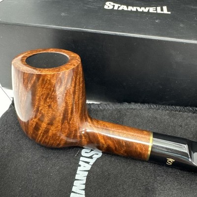 Stanwell Duke 53 Smooth Brown Straight Billiard Tobacco Pipe - New