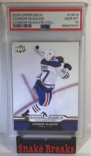 2015-2016 Upper Deck Connor McDavid Collection CM-14 PSA 10 Hockey Oilers NHL