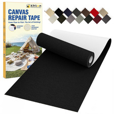 Canvas Repair Tape, 3.2 X 63 Inch Waterproof Heavy Duty Fabric Tape for Furnitur