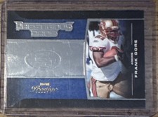2008 Donruss Playoff Prestige Prestigious Pros Blue Frank Gore #PPR-12 0141/1000